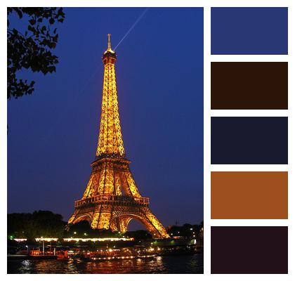 Paris Eiffel Tower France Image